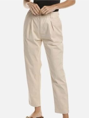 Michael Stars Penny Pants Stretch Twill Khaki Pants M NWT
